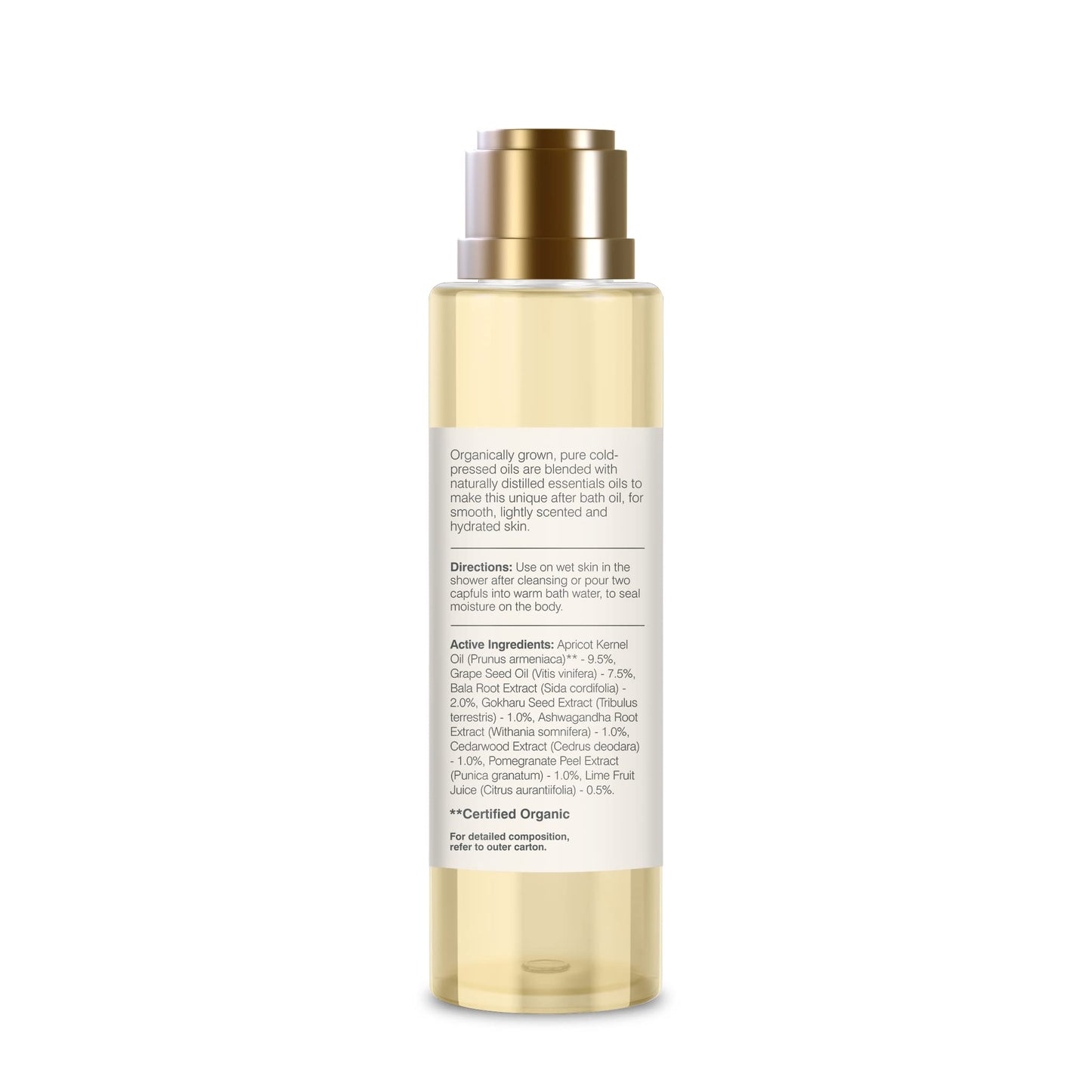 Forest Essentials After Bath Oil Iced Pomegranate & Kerala Lime 130ml (Body Oil) Beauty and Personal Care Forest Essentials