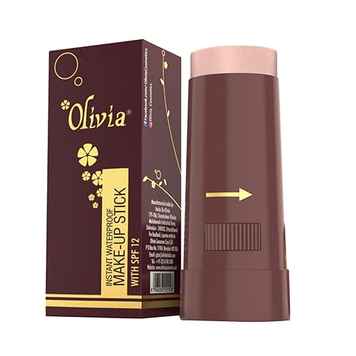 Olivia Instant Waterproof Makeup Stick Concealer Rachelle Rose 15g Shade No.2 (SPF 12) Beauty & Personal Care Olivia
