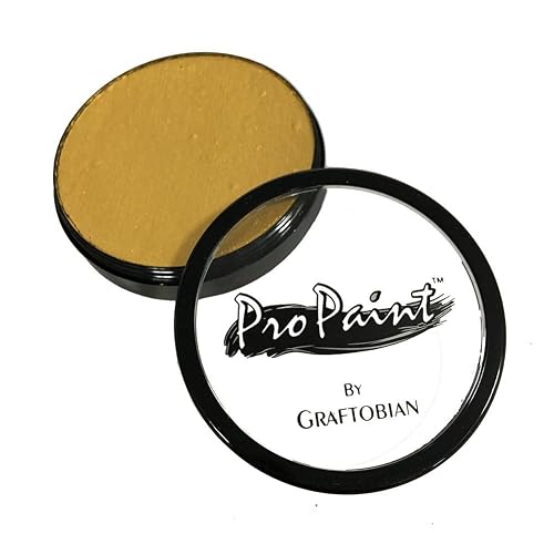 Graftobian ProPaint Professional Face & Body Paint Pro Makeup Dewdrop Gold 1oz Beauty & Personal Care Graftobian