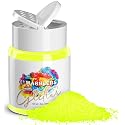 MARBLERS Neon Glitter [Fluorescent Yellow] 1.5oz (42g) | Fine | Non-Toxic, Vegan, Cruelty-Free | Face, Body, Eyeshadow, Hair, Festival, Party Makeup | Beauty & Personal Care MARBLERS