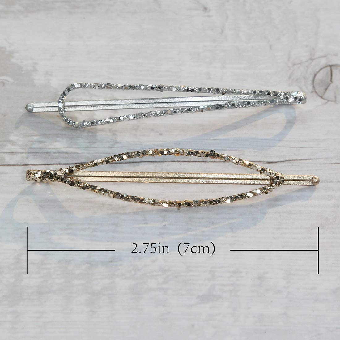 minihope hair pins for women,bling hair pins for girls, 2 styles, 6 colors, 12 Count, (Pack of 1)… Beauty & Personal Care minihope