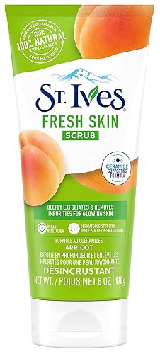 St Ives Fresh Skin Exfoliating Face Scrub, Apricot, 6 oz (Pack of 2) Beauty & Personal Care St. Ives