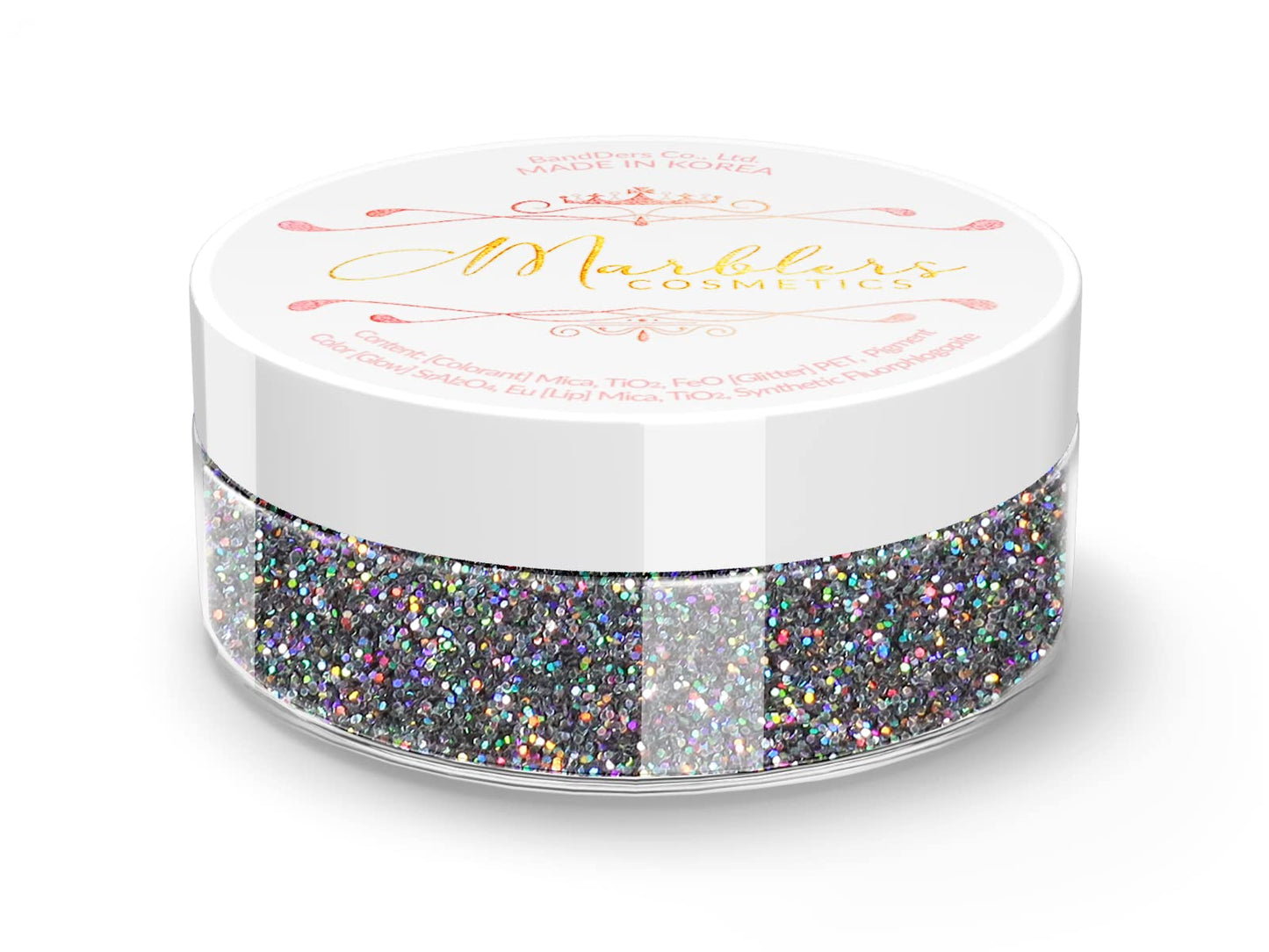 MARBLERS Holographic Face & Body Glitter [Holo Galaxy] 0.18oz (5g) | Fine | Non-Toxic | Vegan | Cruelty-Free | Festival, Rave & Party Makeup | Eye Beauty & Personal Care MARBLERS