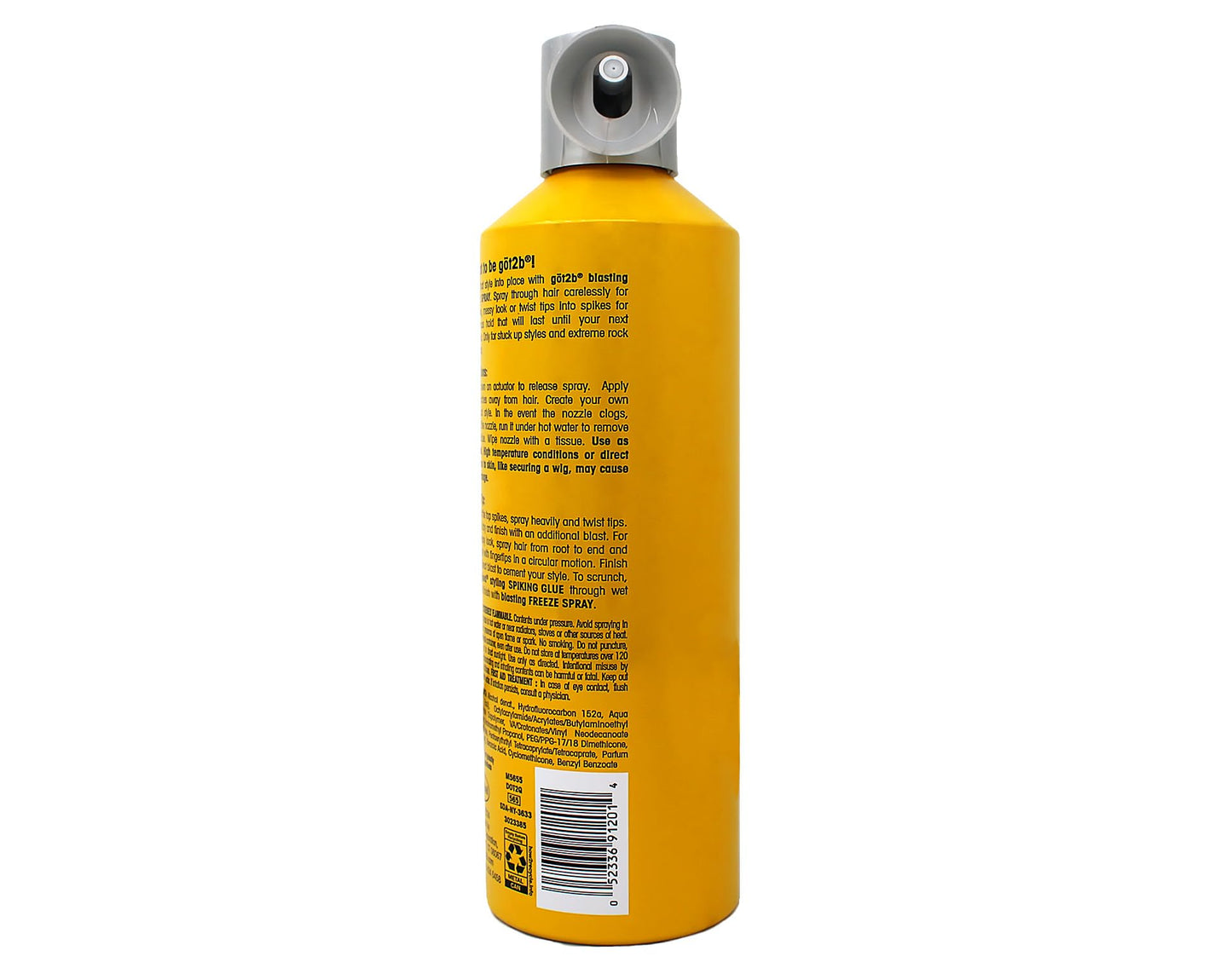 (6Pack) [GOT 2B] GLUED BLASTING FREEZE SPRAY SCREAMING HOLD FOR HAIR 12OZ Beauty & Personal Care Got2B