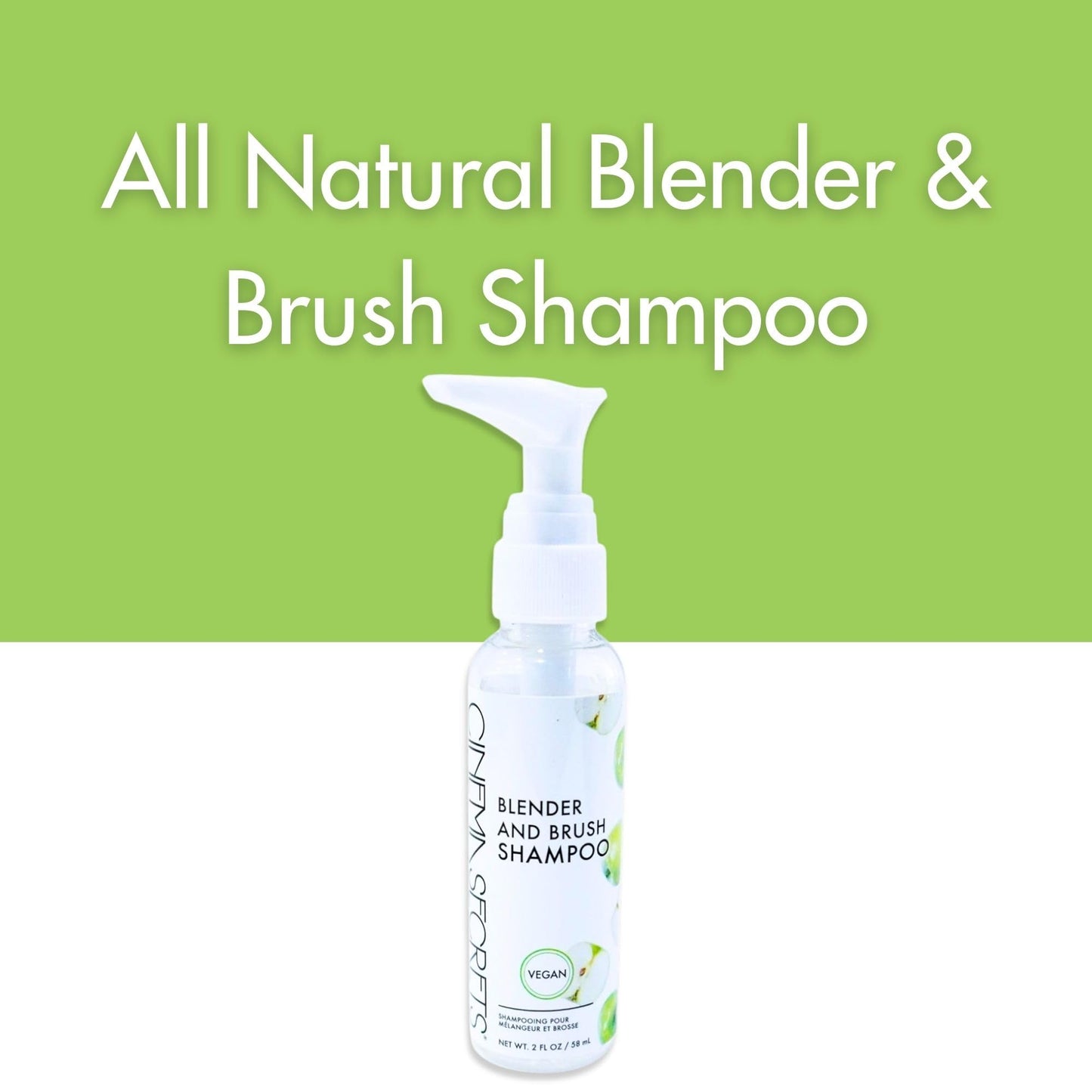 CINEMA SECRETS Vegan Makeup Brush Cleaner - Sponge & Makeup Brush Shampoo for Deep Cleansing - Removes Build-Up & Stains - Gentle & Cruelty-Free Beauty & Personal Care CINEMA SECRETS