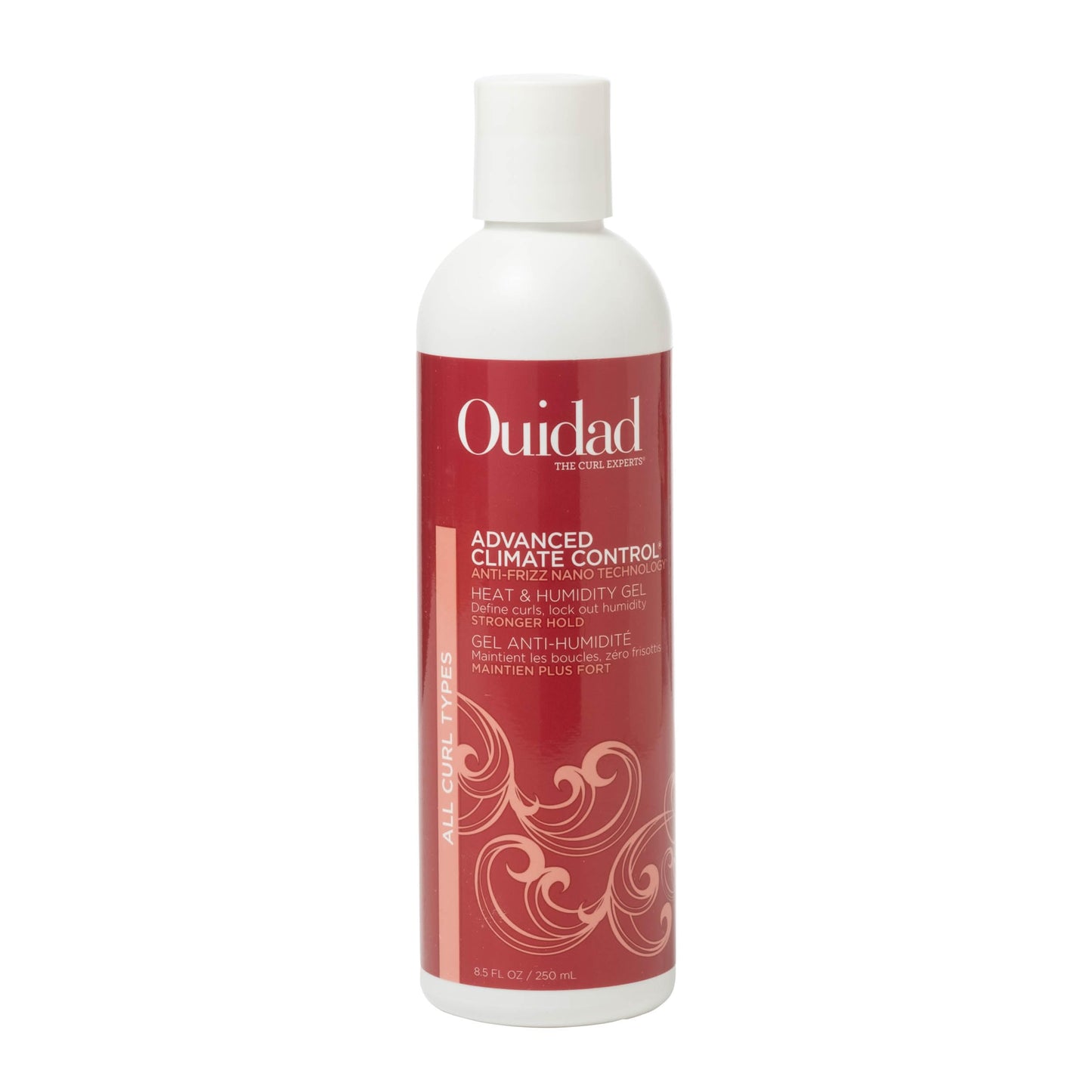 Ouidad Advanced Climate Control Heat & Humidity Stronger Hold Gel Travel Size - 8.5 fl oz, Anti-Frizz Nano Technology, Styling Gel, Prevents Flyaways Beauty and Personal Care Ouidad