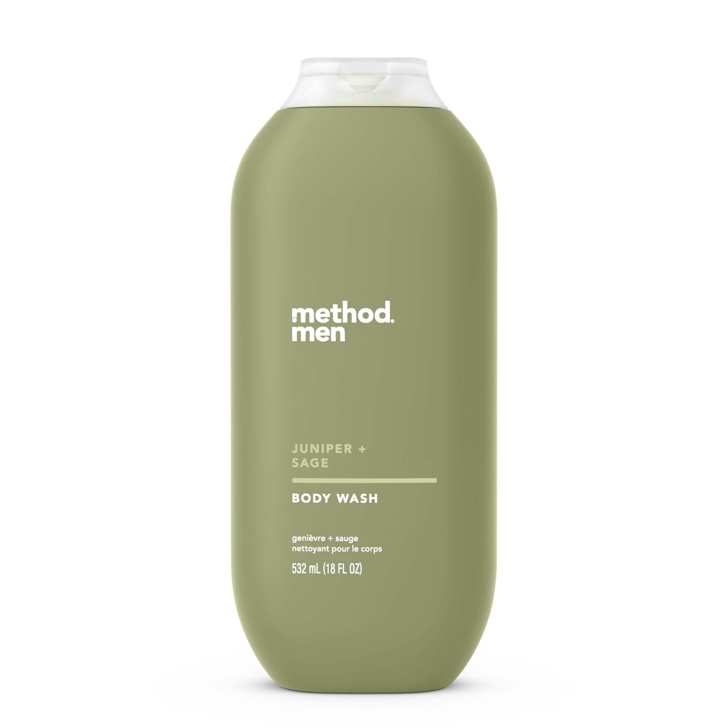 Method Men, Juniper + Sage Body Wash, Paraben and Phthalate Free, 18 fl oz (Pack of 1) Beauty & Personal Care Method