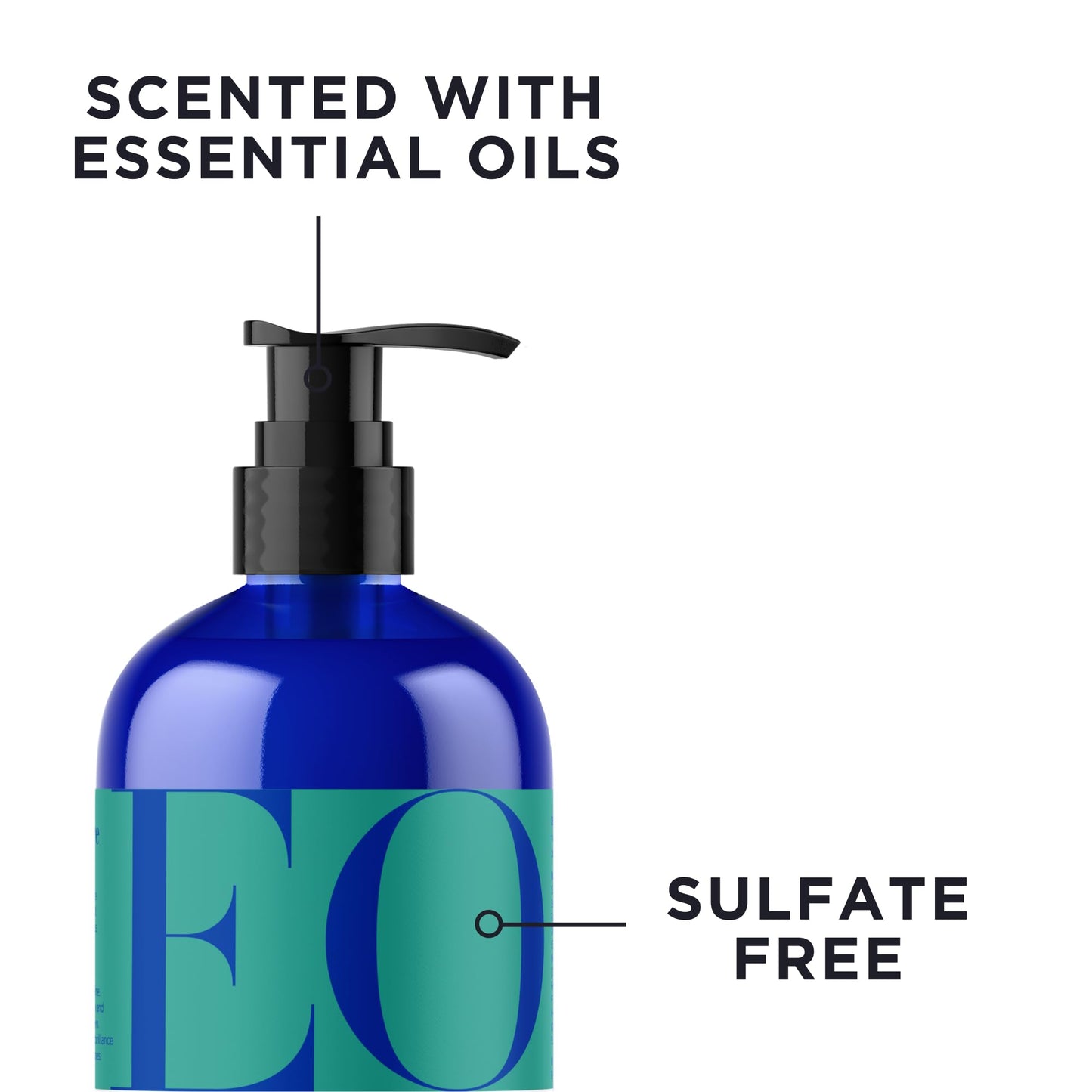 EO Shampoo and Conditioner Combo Pack, 16 Ounce Bottles (1 of Each), Grapefruit and Mint, Organic Plant Based, Hydrating & Smoothing For All Hair Beauty & Personal Care EO