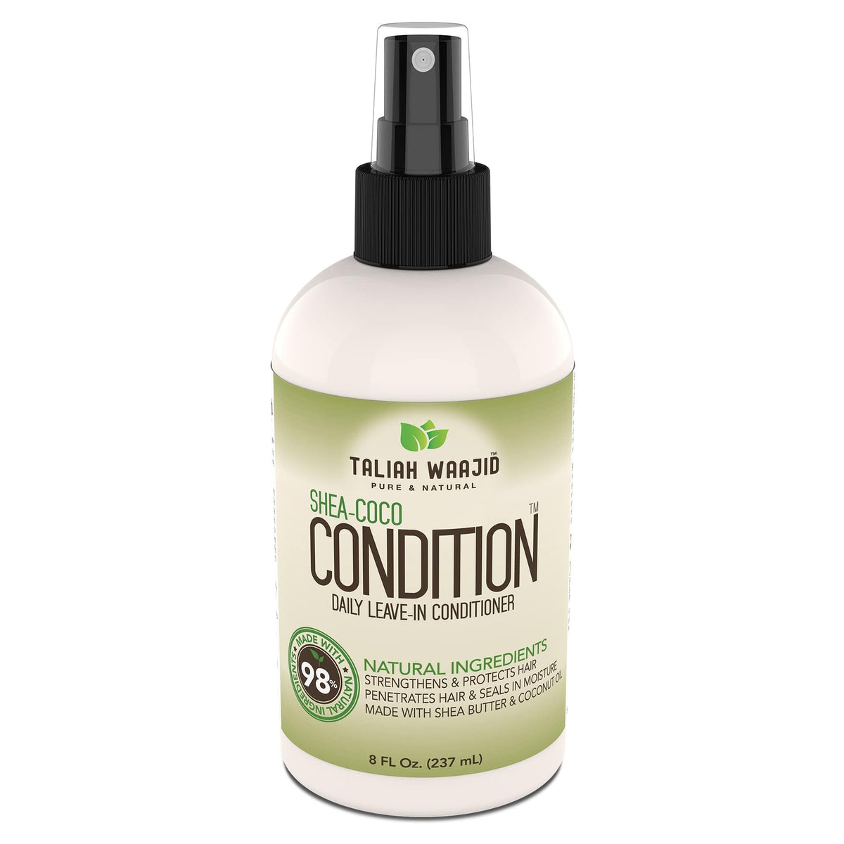 Taliah Waajid Shea-Coco Daily Leave-In Conditioner - 8oz - Moisturizing Detangler for Natural Curly, Kinky & Wavy Hair - Lightweight Hydration Beauty & Personal Care Taliah Waajid black earth products