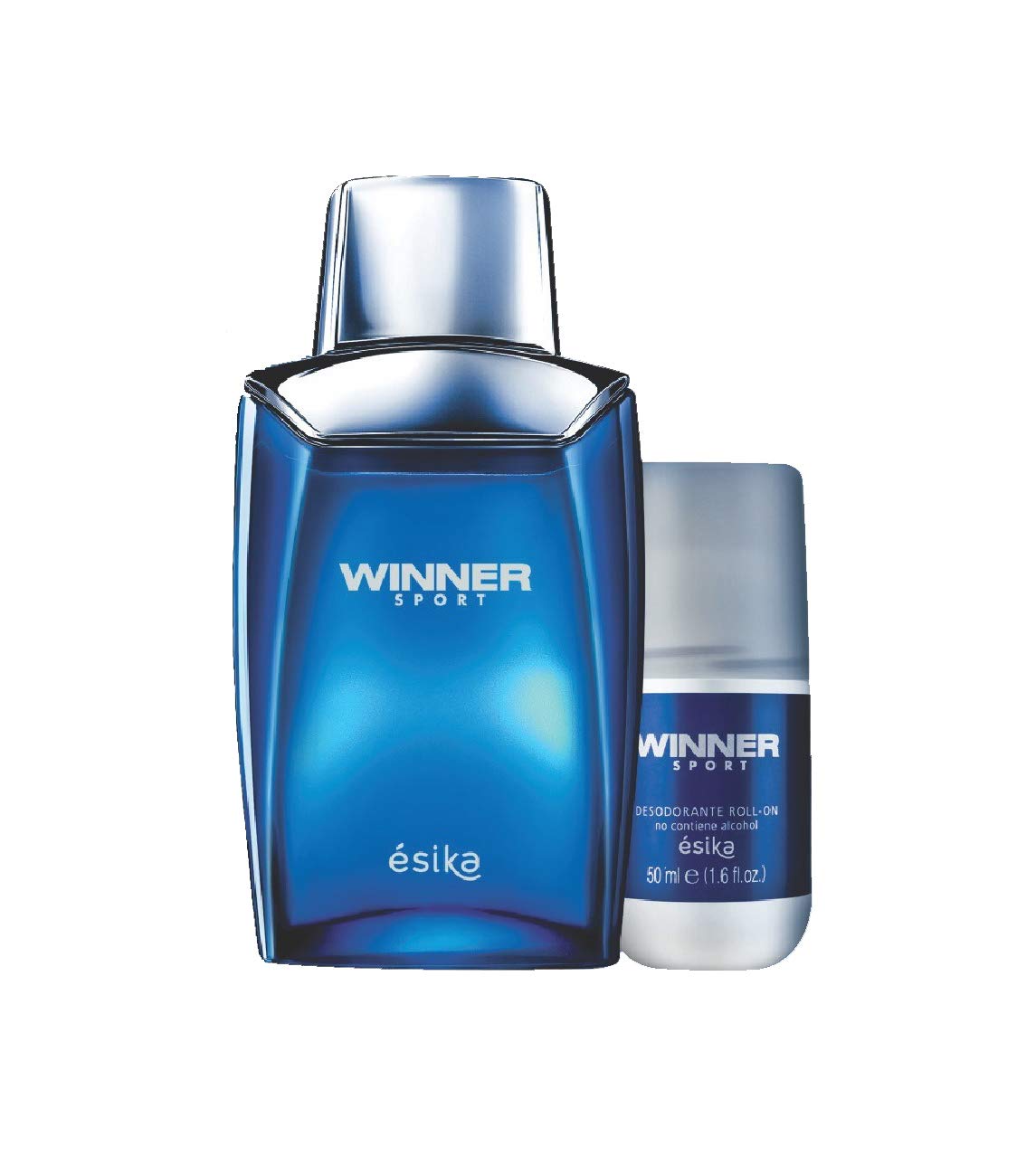 Esika L'Bel Winner Sport Eau de Toilette for Men and Winner Sport Antiperspirant Roll-On Deodorant Set Beauty & Personal Care Esika L'Bel