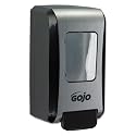 Gojo 527106 FMX-20 Soap Dispenser 2000 ml 6 1/2 x 4 7/10 x 11 7/10 Black/Chrome 6/Carton Beauty & Personal Care GOJO
