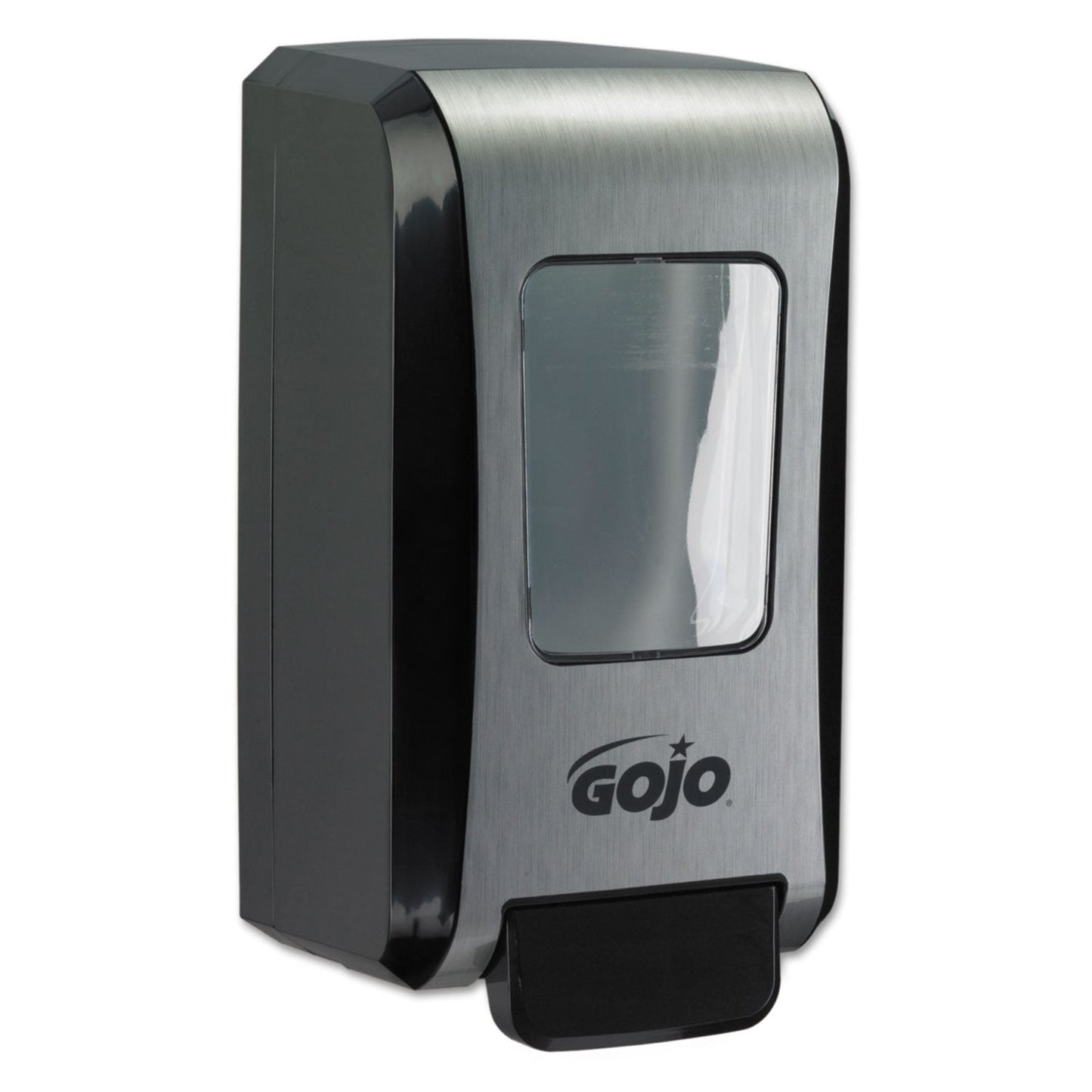 Gojo 527106 FMX-20 Soap Dispenser 2000 ml 6 1/2 x 4 7/10 x 11 7/10 Black/Chrome 6/Carton Beauty & Personal Care GOJO