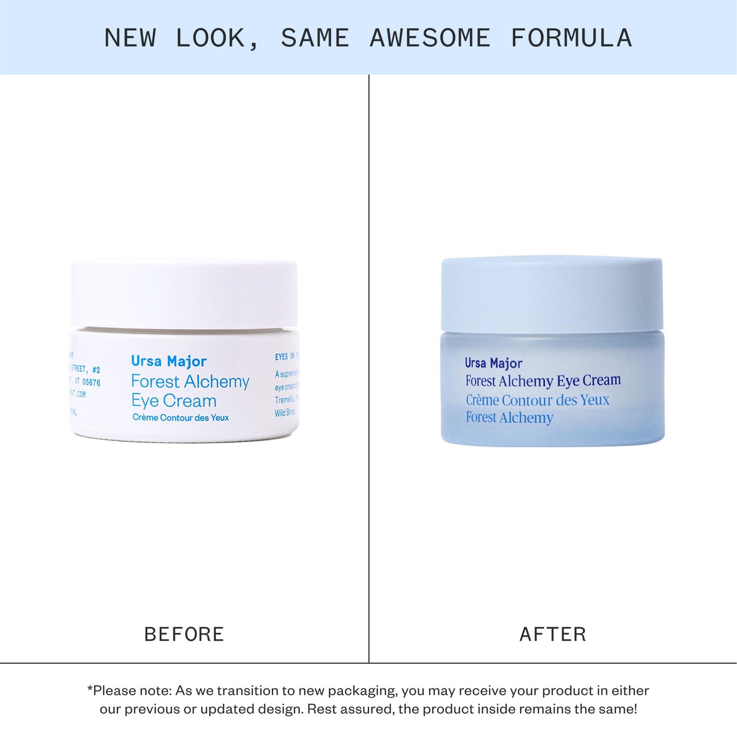 Ursa Major Forest Alchemy Eye Cream | Natural Under-Eye Moisturizer for Dark Circles, Fine Lines, Puffy Eyes and Wrinkles | Vegan, Cruelty-Free Beauty & Personal Care Ursa Major