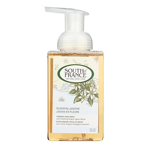 South Of France Foaming Hand Wash With Hydrating Organic Agave Nectar & Blooming Jasmine 8 Oz Beauty & Personal Care South Of France