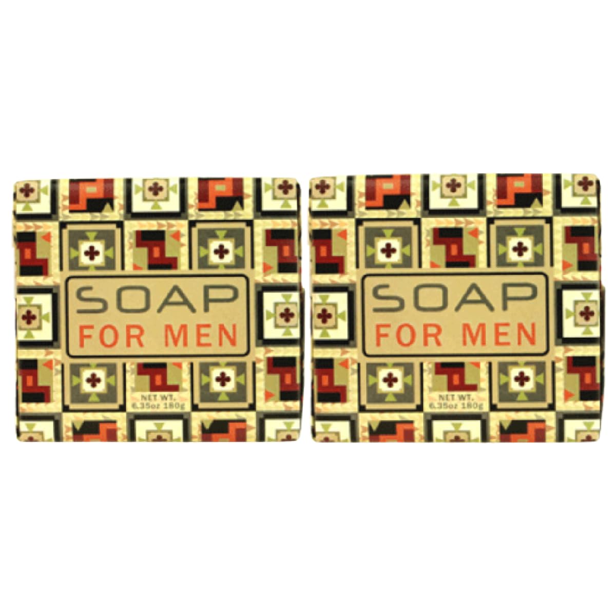 Greenwich Bay Trading, SOAP FOR MEN, Exfoliating, 6.35 Oz. (2 Pack) Beauty & Personal Care Greenwich Bay Trading Co.