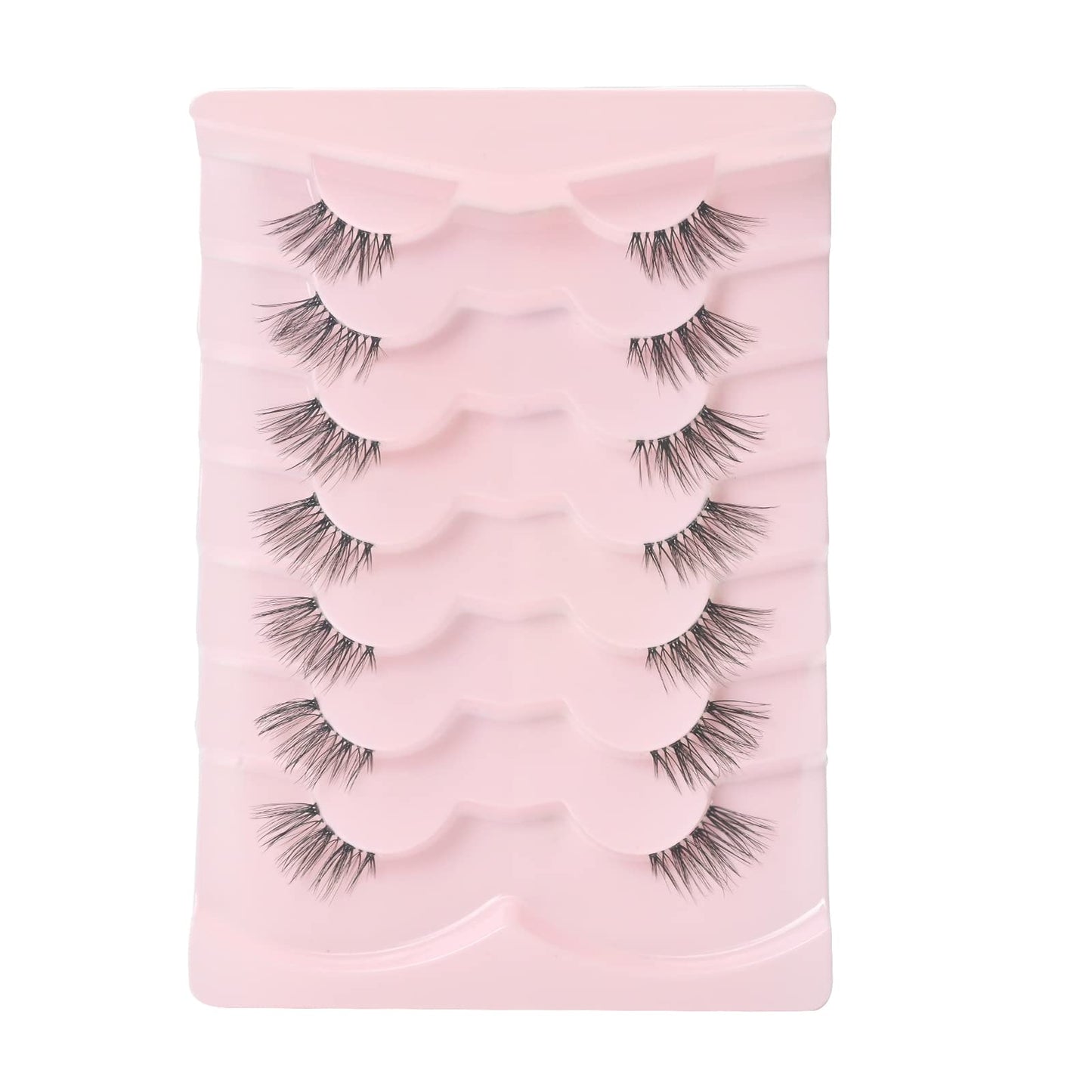 Onlyall Wispy Lashes Natural Flared False Eyelashes Fake Lashes WD-8 Beauty and Personal Care Onlyall