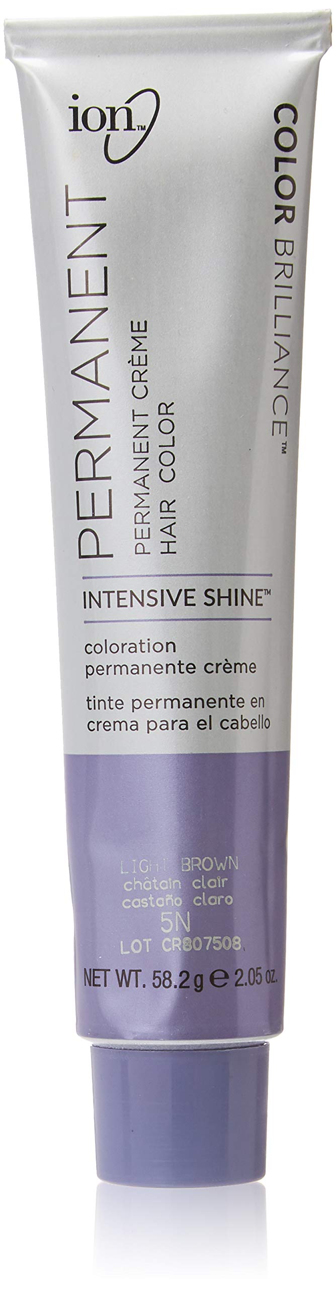 Ion Permanent Creme Hair Color 5RC Light Copper Brown, Vegan, Cruelty Free, PPD Free, 100% Gray Coverage, Long Lasting, Fade Resistant Color, 2.05 oz Beauty & Personal Care ion