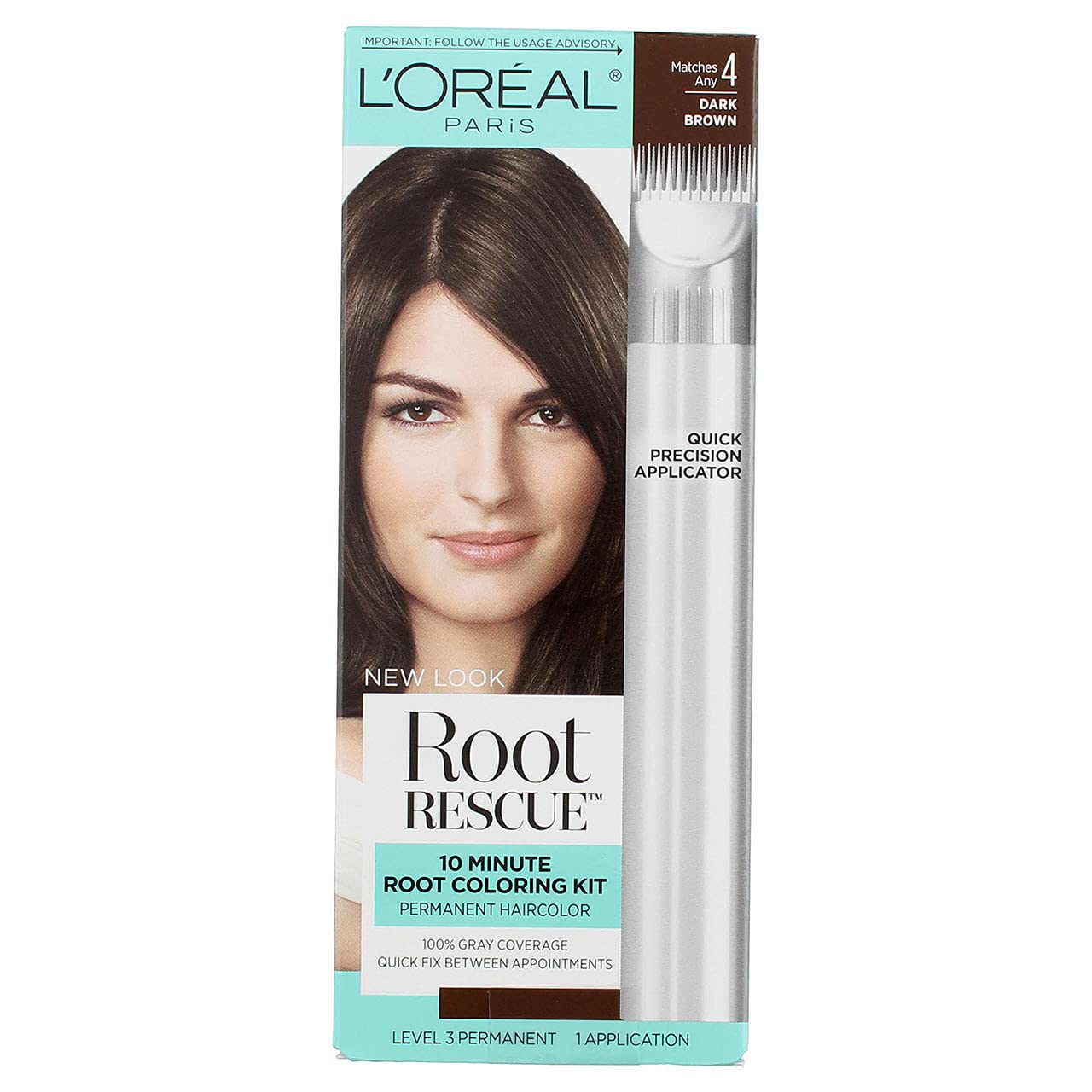 L’Oreal Paris Root Rescue #4 Drk Size 1ct Root Rescue #4 Drk Brwn Beauty & Personal Care L'Oreal Paris