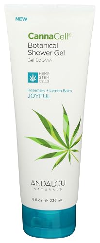 Andalou Naturals CannaCell Shower Gel, Joyful, 8 Ounces Beauty & Personal Care Andalou Naturals