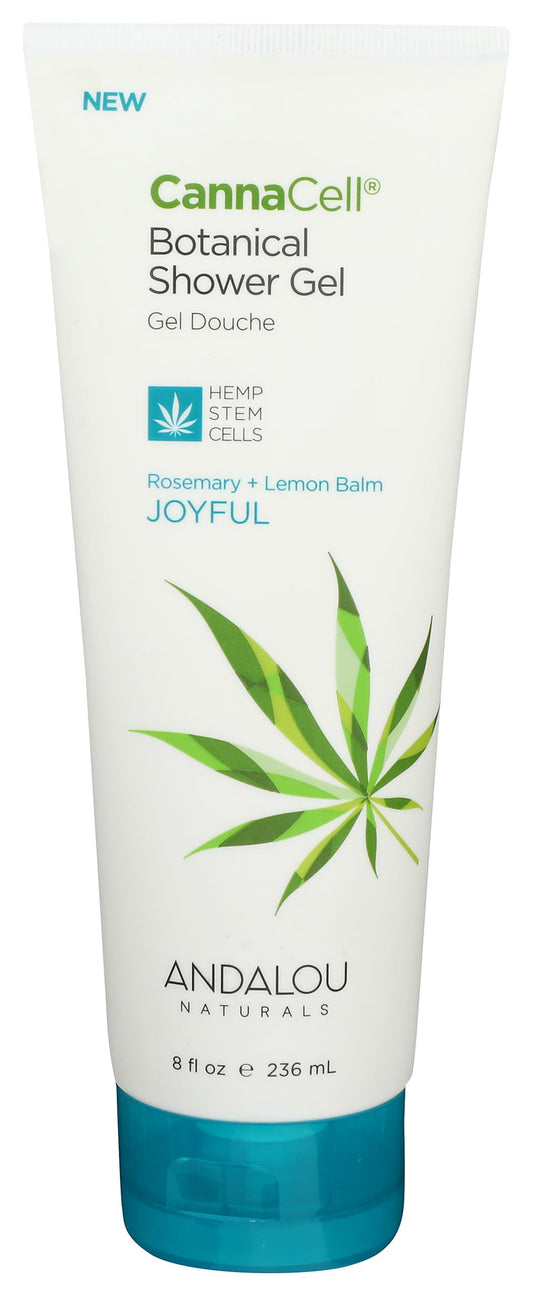 Andalou Naturals CannaCell Shower Gel, Joyful, 8 Ounces Beauty & Personal Care Andalou Naturals