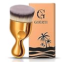 GOERTI Angled Kabuki Brush - High-Density Face & Body Blending Makeup Brush for Liquid Foundation, Bronzing Lotion, Concealer, Powder, Cream Beauty & Personal Care GOERTI