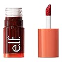e.l.f. Sheer For It Blush Tint, Multi-Use, Long-Lasting Lip & Cheek Makeup, Creates A Natural Flush Finish, Vegan , Orange Crush Beauty & Personal Care e.l.f.