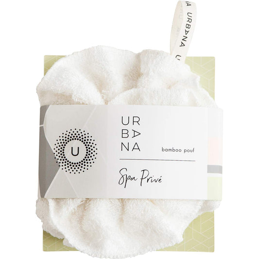 Urbana Spa Prive Home Spa Collection, Bath & Shower Pouf Beauty and Personal Care Urbana
