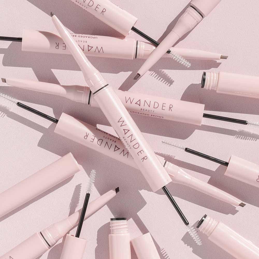 Wander Beauty Upgraded Brow Pencil & Gel Duo - Taupe - 2-in-1 Brow Makeup with Castor Oil, Peptides, Panthenol - Dual-Sided Filler, Definer & Lifter Beauty & Personal Care Wander Beauty