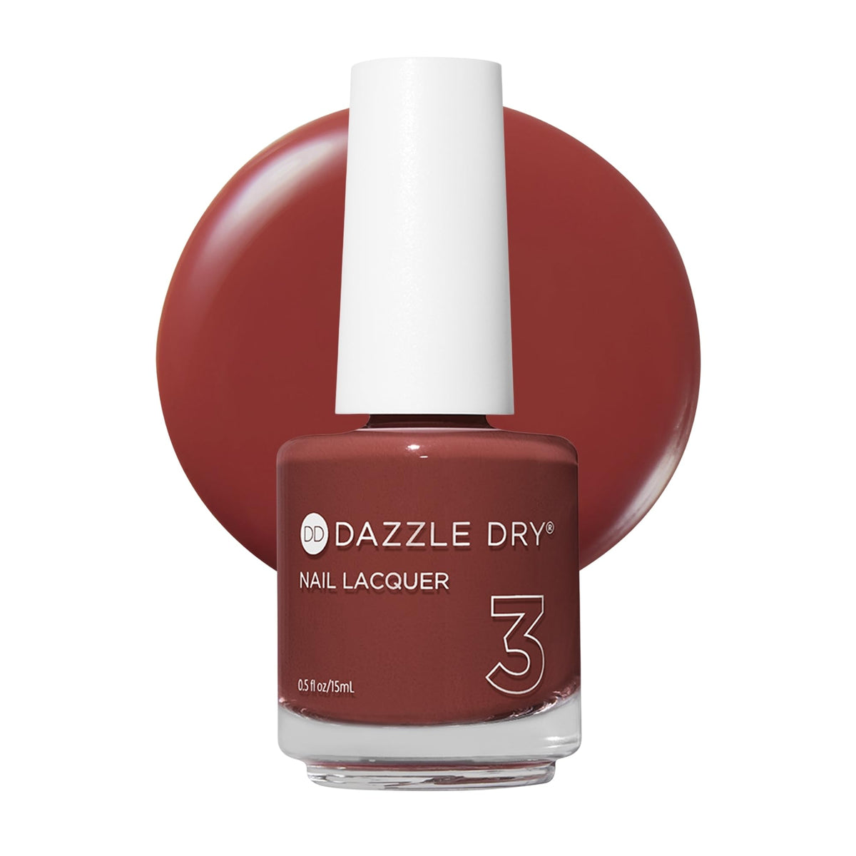 Dazzle Dry Nail Lacquer, Step 3 - Cinnamon Spice (0.5 fl oz)