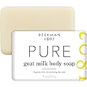 Beekman 1802 Goat Milk Soap Bar with Botanical Oils & Shea Butter - 9 oz - Gently Moisturizes, Exfoliates, and Nourishes for Soft, Healthy Skin Beauty & Personal Care Beekman 1802