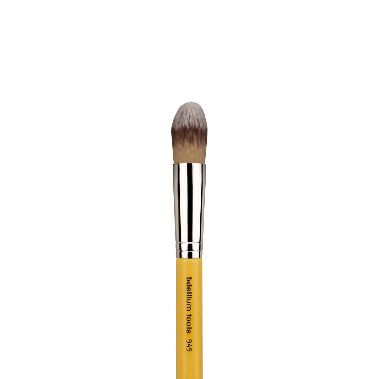 Bdellium Tools Professional Makeup Brush - Studio Series 949 Pointed Foundation - With Soft Synthetic Fibers, For Foundation & Concealing (Yellow Beauty & Personal Care BDELLIUM TOOLS
