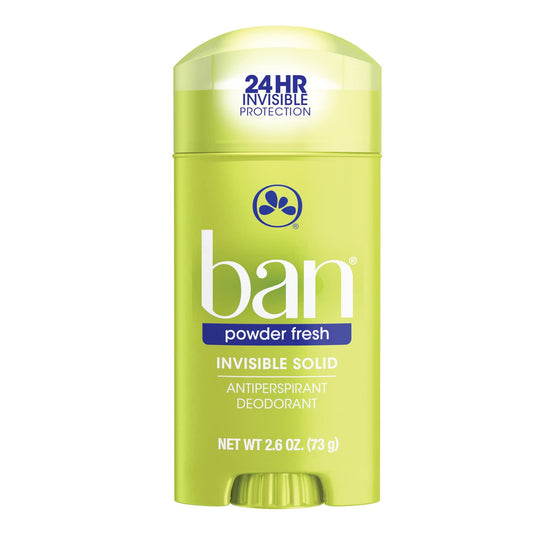 Ban Anti-Perspirant Deodorant Invisible Solid Powder Fresh 2.60 oz (Pack of 4) Beauty and Personal Care Ban