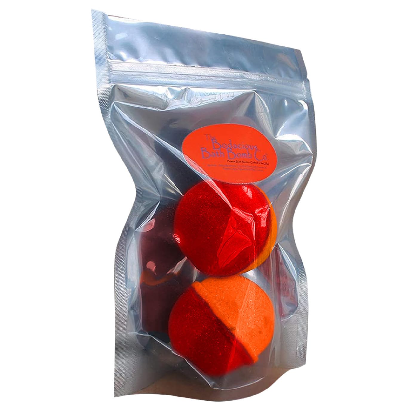 Tub O Ketchup Bath Bombs - Funny Ketchup Colored Bath Balls for Men - XL Black Cherry Bath Fizzers, Handcrafted, Made in America, 2 Count Beauty & Personal Care Gears Out