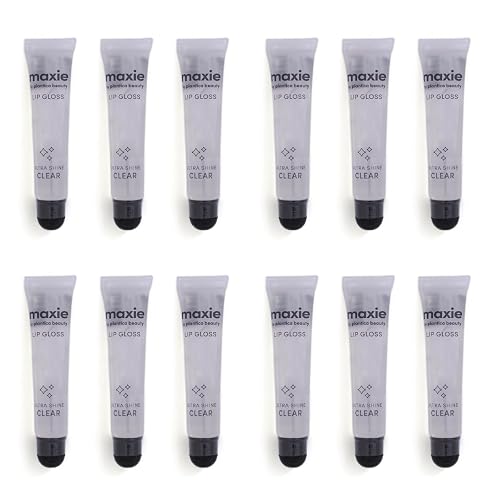 Maxie by Plantico Beauty Clear Lip Polish bulk (12 Pieces) CLEAR/ALOE (Original Clear, 12 PCS) Beauty & Personal Care MAXIE BY PLANTICA BEAUTY