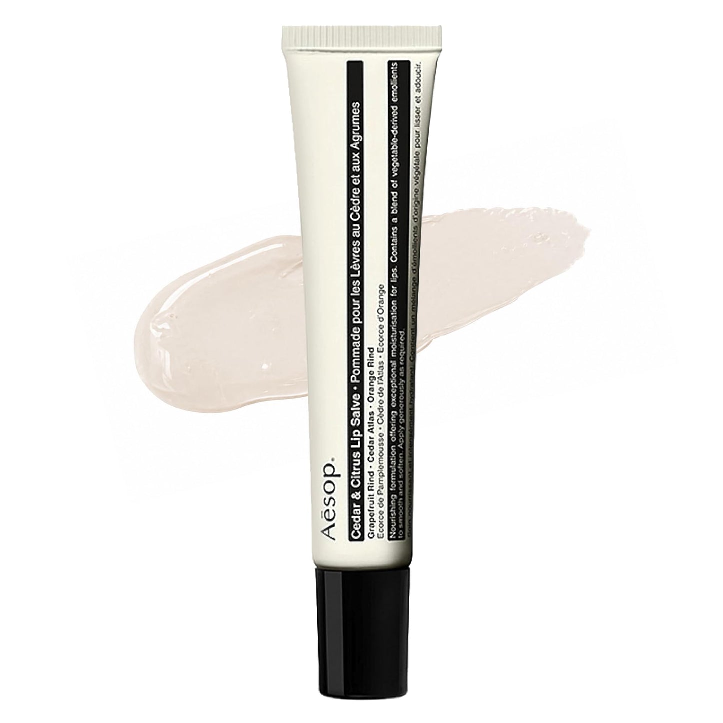 Aesop Cedar & Citrus Lip Balm - Nourishing Lip Treatment for Dry, Chapped Lips - Smooth Oil-Gel Formula - 0.3 fl oz Beauty and Personal Care Aesop