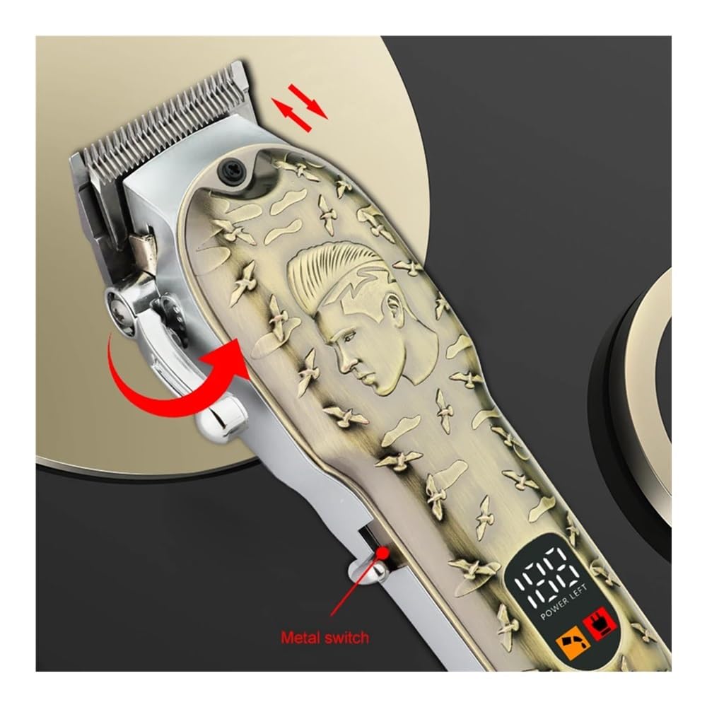 EWKYLSEM Razors Professional Men's Hair Trimmer, USB Rechargeable?Multi-Function Multi-Purpose Clippers 10,000 RPM high Power Electric Shaver Beauty and Personal Care EWKYLSEM