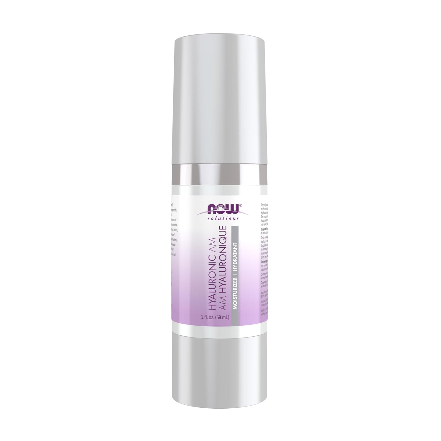 NOW Foods Solutions, Hyaluronic Acid Moisturizer, Smoothing and Toning, Rehydrating to Start Your Day, 2-Ounce Beauty & Personal Care NOW Foods