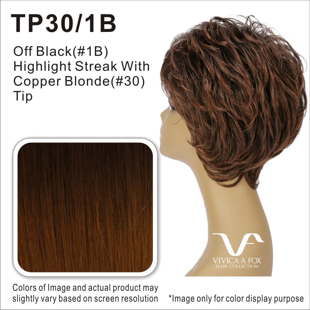 Vivica A. Fox JOLEEN-V Synthetic Fiber, PS Cap Wig in Color TP301B