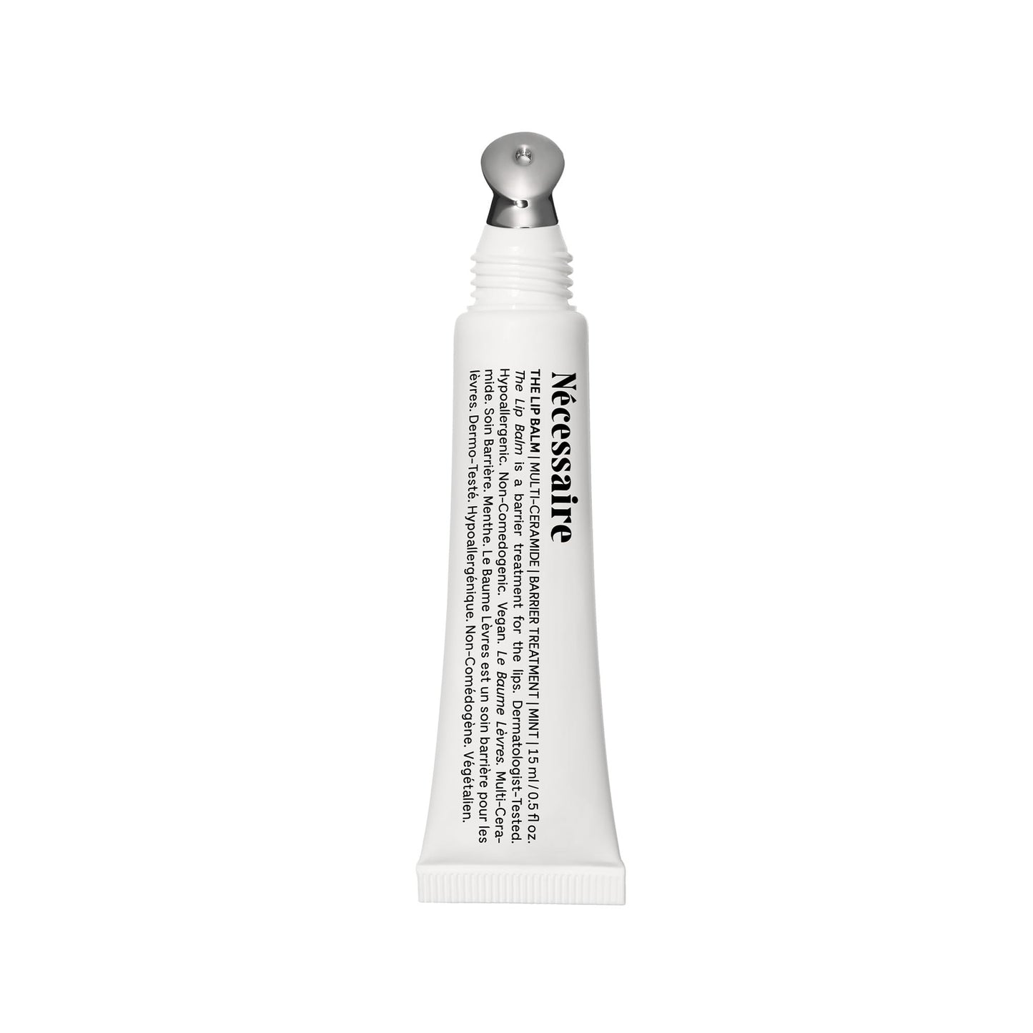 Nécessaire The Lip Balm - Hydrating Hyaluronic Acid Lip Balm for Women and Men, Mint Oil with Niacinamide + Essential Ceramides. Non-Comedogenic Lip Beauty and Personal Care Nécessaire