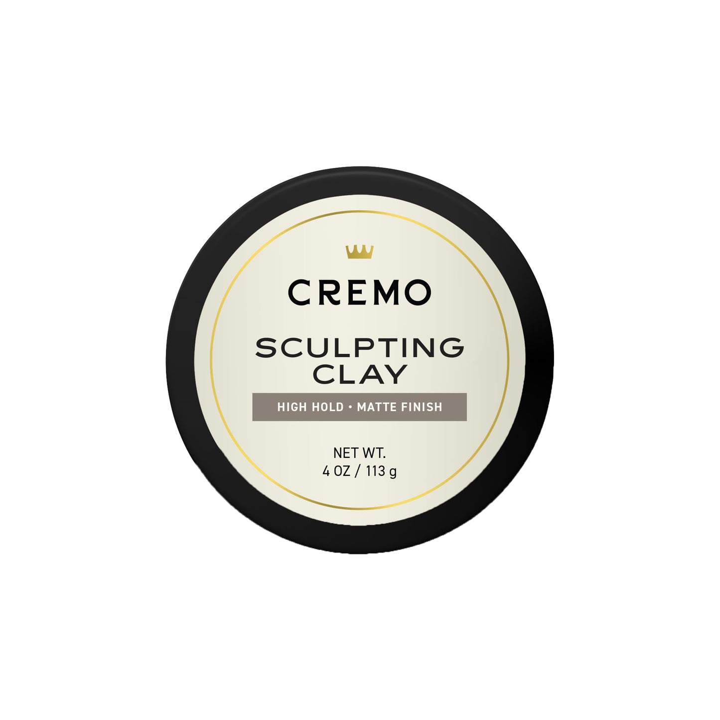 Cremo Mens Hair Clay, Premium Barber Grade Sculpting Clay for Hair Styling, High Hold, Matte Finish, 4 Oz Beauty & Personal Care Cremo