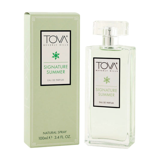 Tova Signature Summer Eau de Parfum - Floral Citrus Perfume for Women - Bergamot Jasmine Musk - Crafted in France & Cruelty-Free - 3.4 fl oz Beauty & Personal Care Tova