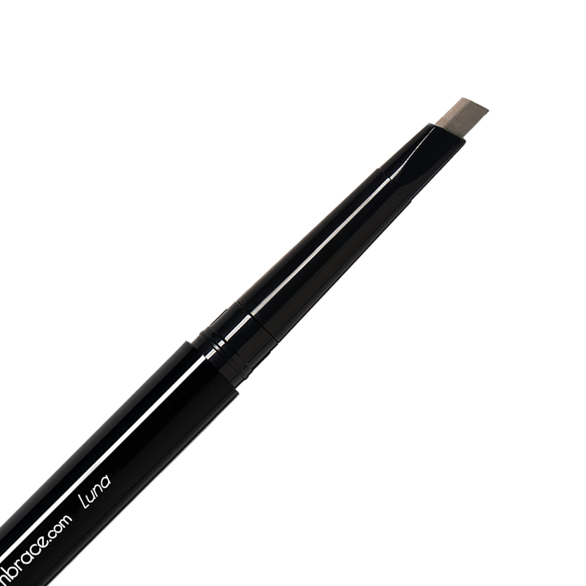 Eye Embrace Luna: Light Brown-Gray Eyebrow Pencil - Waterproof, Double-Ended Automatic Angled Tip & Spoolie Brush, Cruelty-Free Beauty & Personal Care Eye Embrace