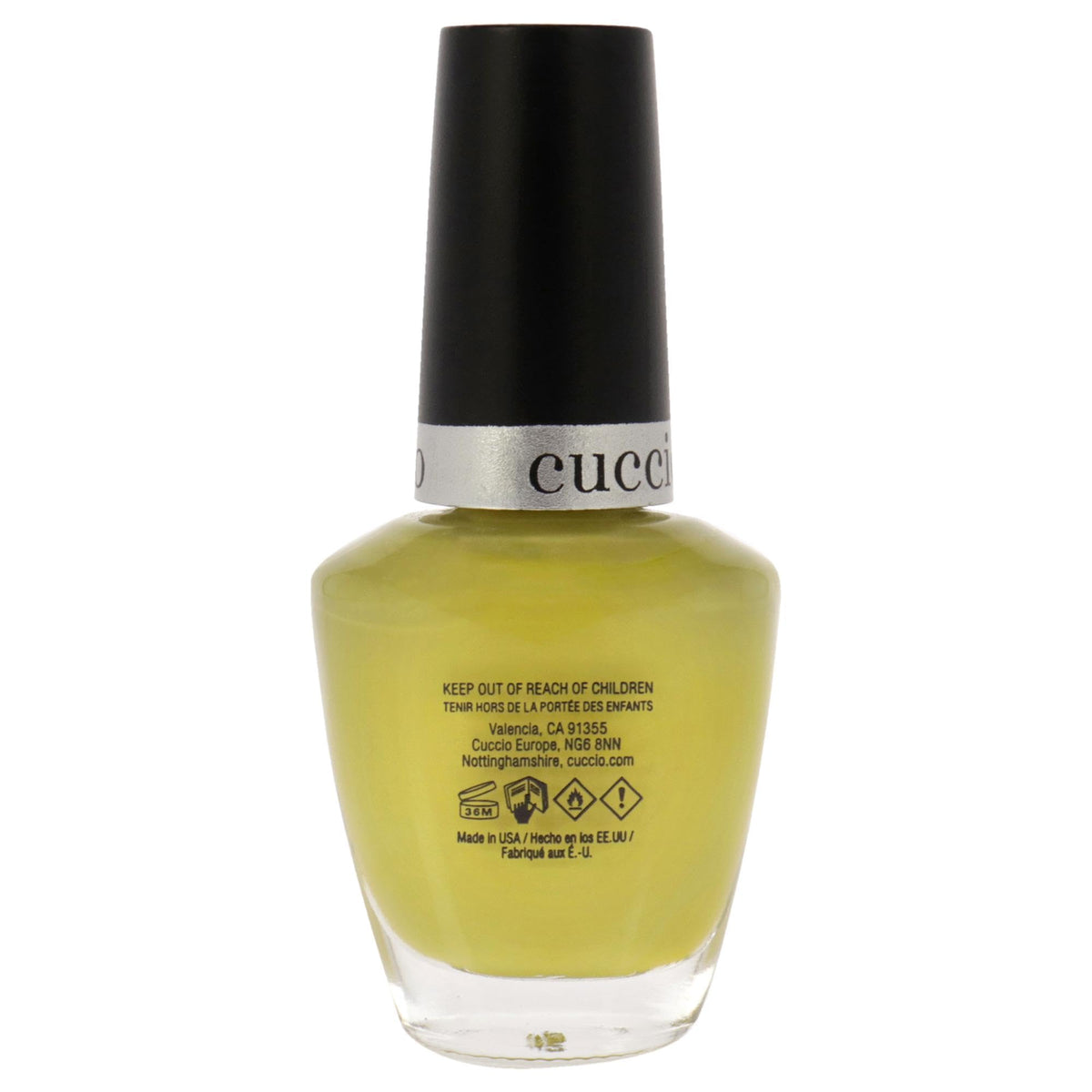 Cuccio Colour Colour Nail Polish - Triple Pigmented Formula - For Rich And True Coverage - Gives Ultra-Long-Lasting And High Shine Polish - Beauty & Personal Care Cuccio