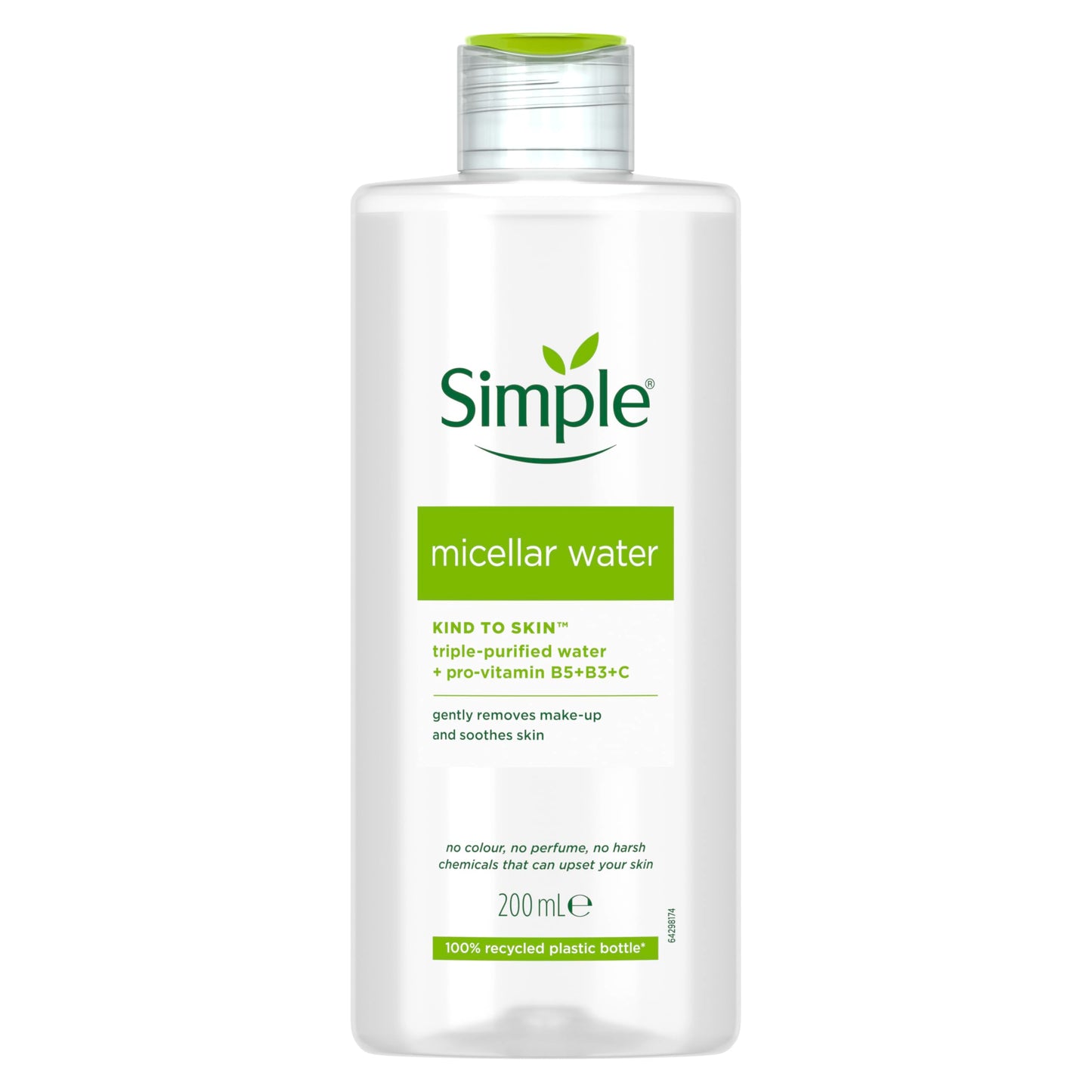 Simple Kind To Skin Micellar Cleansing Water 200Ml Beauty & Personal Care Simple