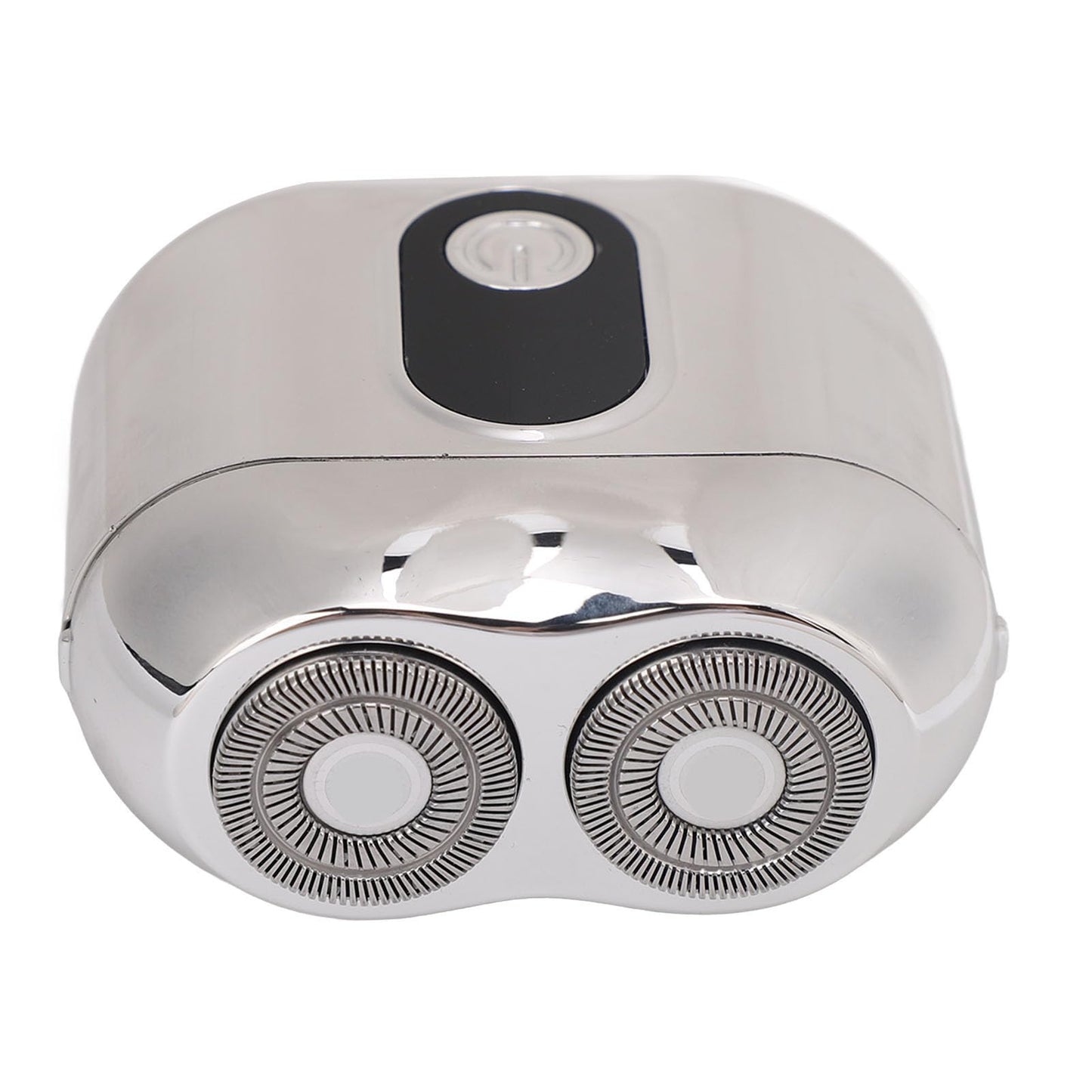 Mini Electric Beard Cutter, Portable Lightweight USB Rechargeable Trimmer with LED Display, Washable Design, Electroplated Silver Beauty and Personal Care YUYTE