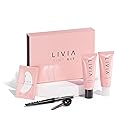 Livia - Black Eyelash and Eyebrow Color Set - Long-Lasting, Natural-Looking Color for 4 Weeks - Vegan, Gentle for Sensitive Skin - Easy DIY Solution Beauty & Personal Care LIVIA