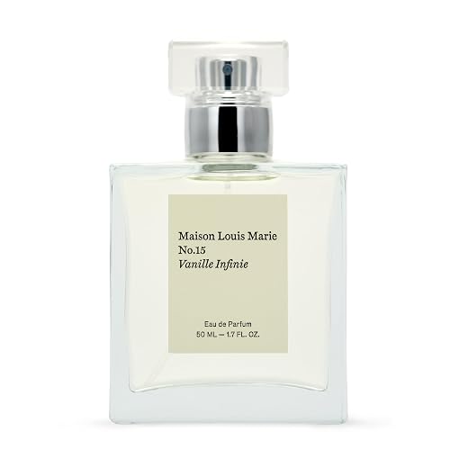 Maison Louis Marie - No. 15 Vanille Infinie Natural Eau de Parfum Spray | Luxury Clean Beauty + Non-Toxic Fragrance (1.7 fl oz | 50 ml) Beauty & Personal Care Maison Louis Marie