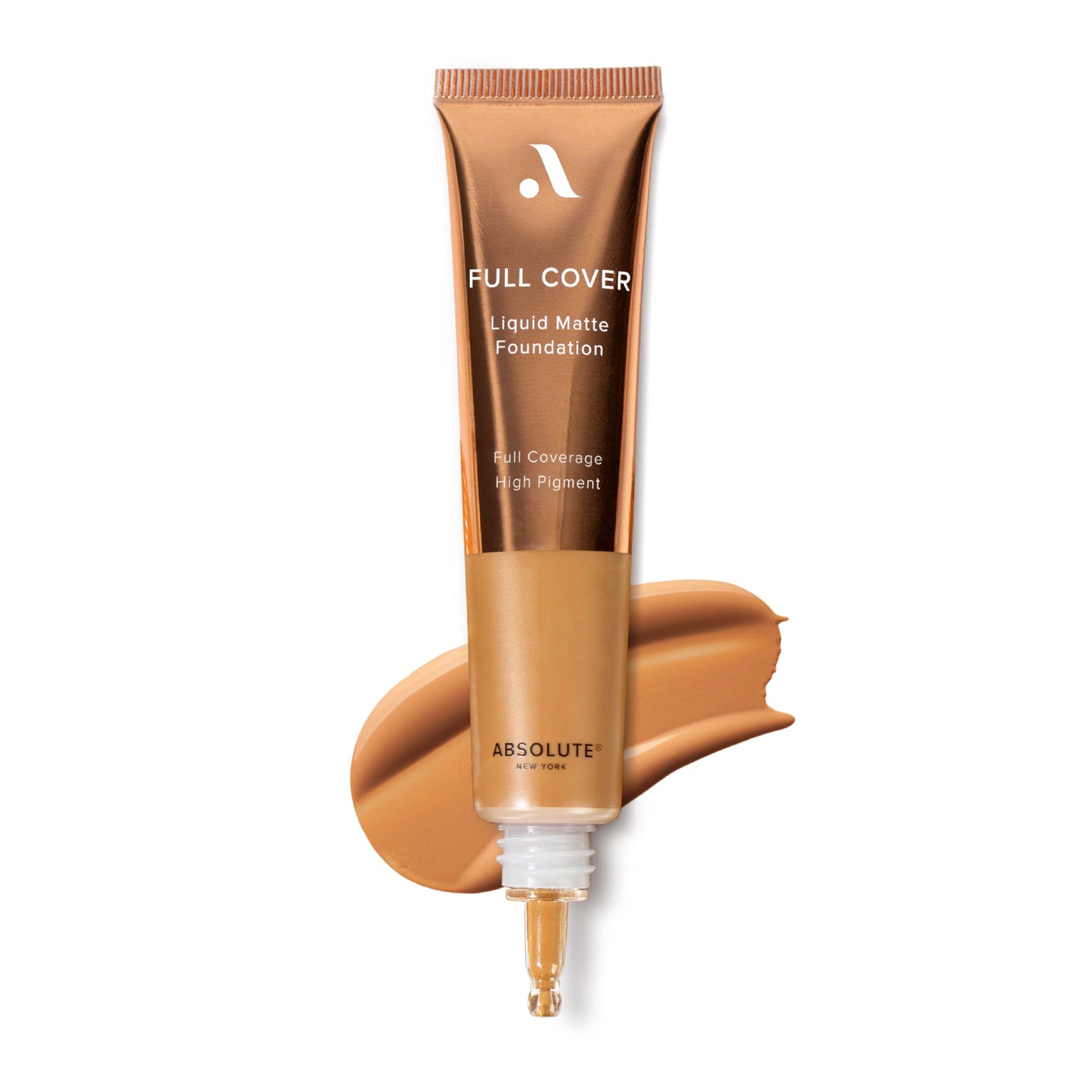 Absolute New York MFFD06 Full Cover Liquid Matte Foundation; Creamy Oil Free Formula with Dropper Tip; Natural Matte Finish Beauty & Personal Care Absolute New York