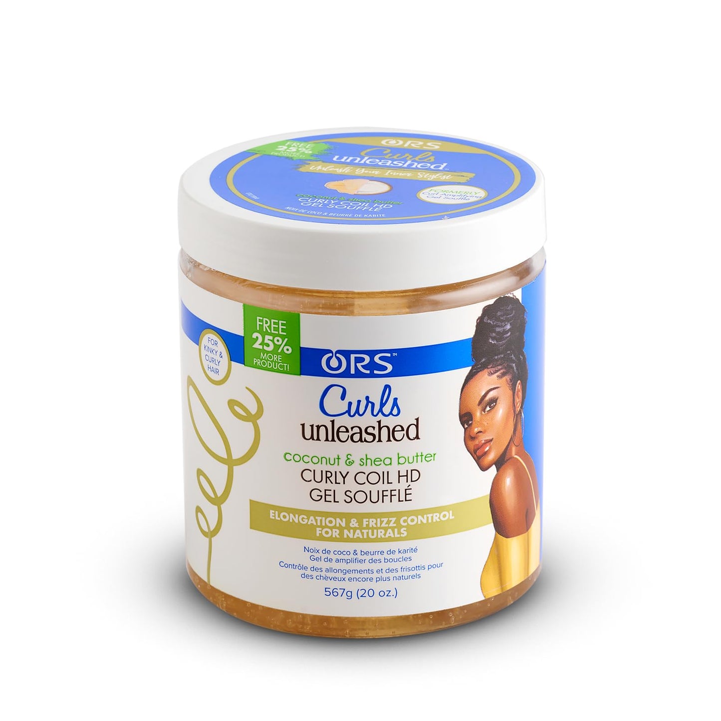 ORS Curls Unleashed Curl Amplifying Gel Soufflé Beauty & Personal Care ORS
