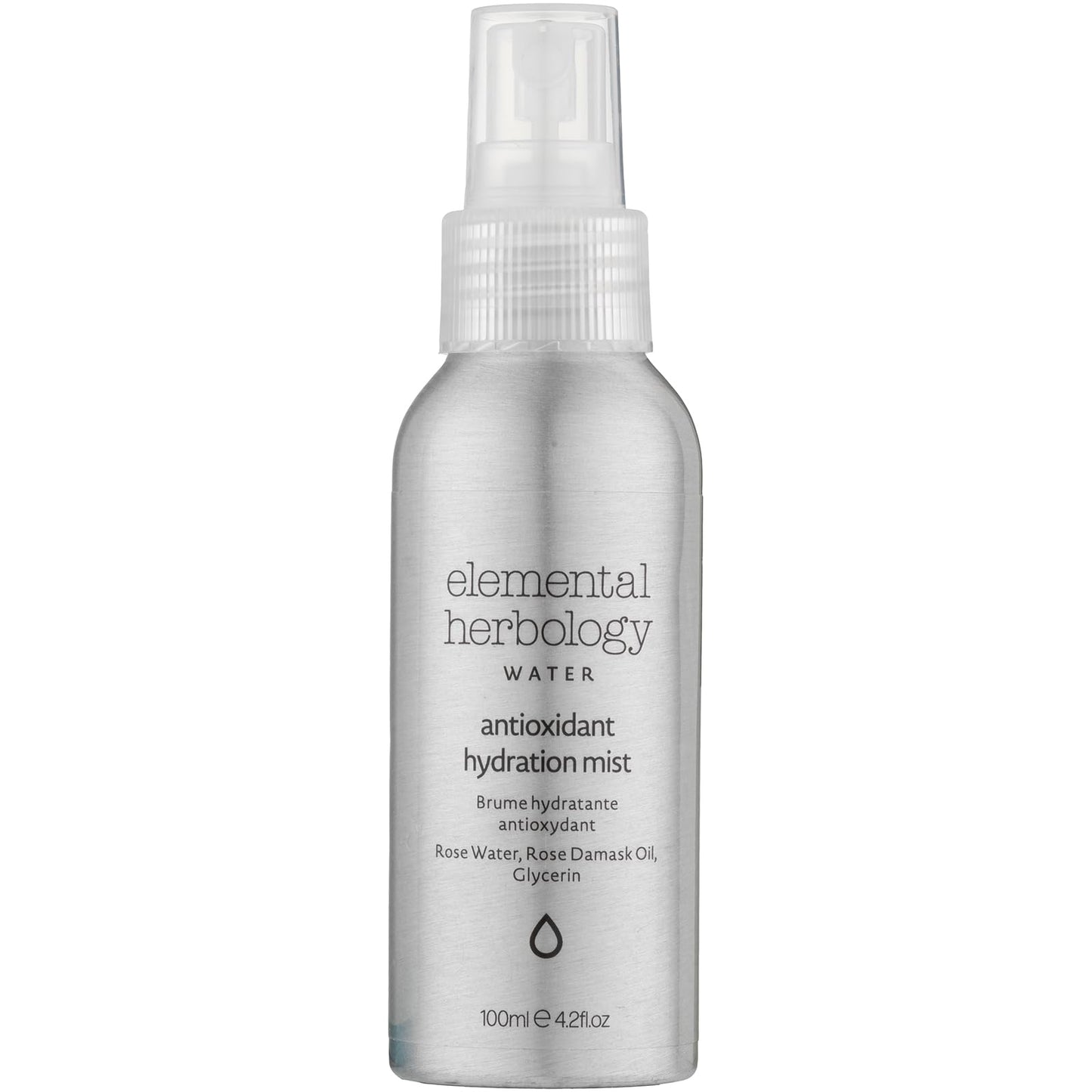Elemental Herbology Antioxidant Toning Mist 4.2 fl oz - Hydrating & Soothing Facial Spray with Rose Damask Flower Water, Rose Oil & Glycerin - Calms Beauty & Personal Care Elemental Herbology